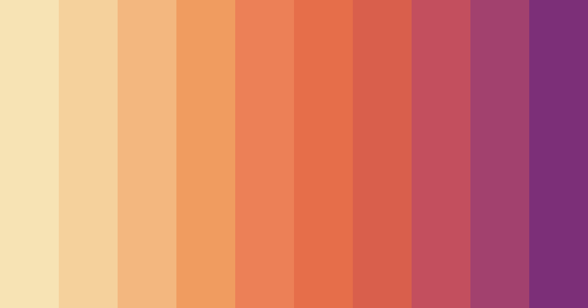 Download autumn embrace color palette PNG image (landscape)