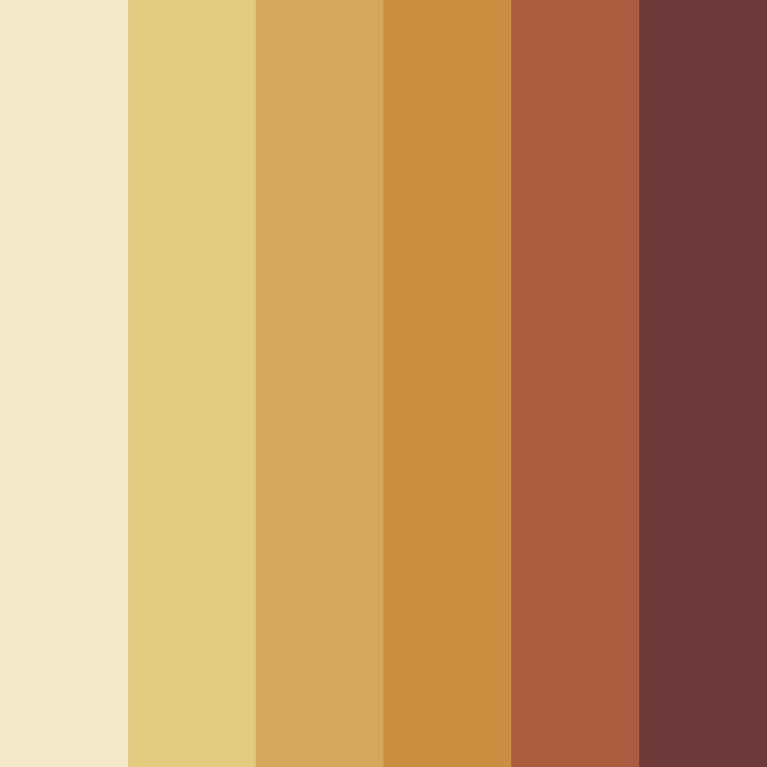 Download brown earth color palette PNG image (square)