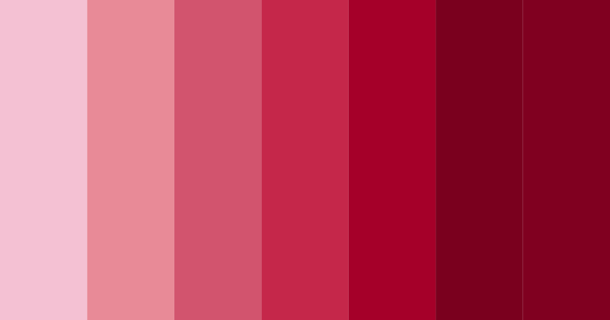 Download dark burgundy color palette PNG image (landscape)