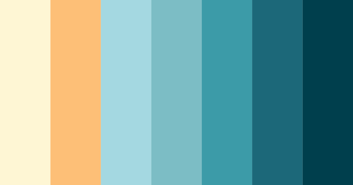 Download sunset serenity color palette PNG image (landscape)