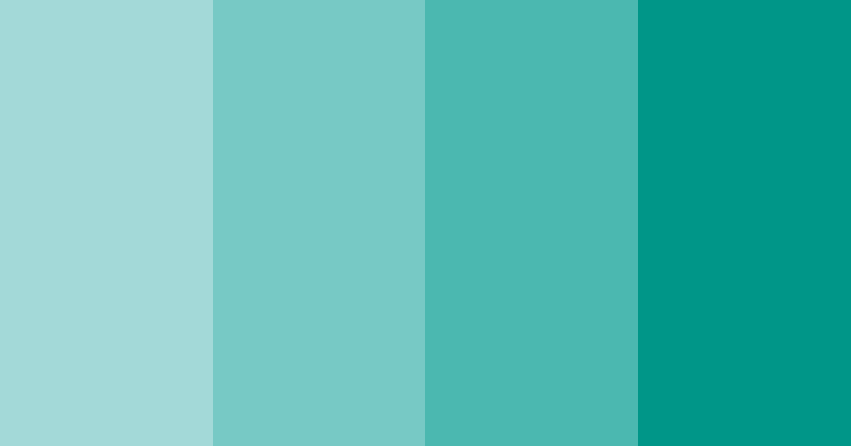 Download tropical waters color palette PNG image (landscape)