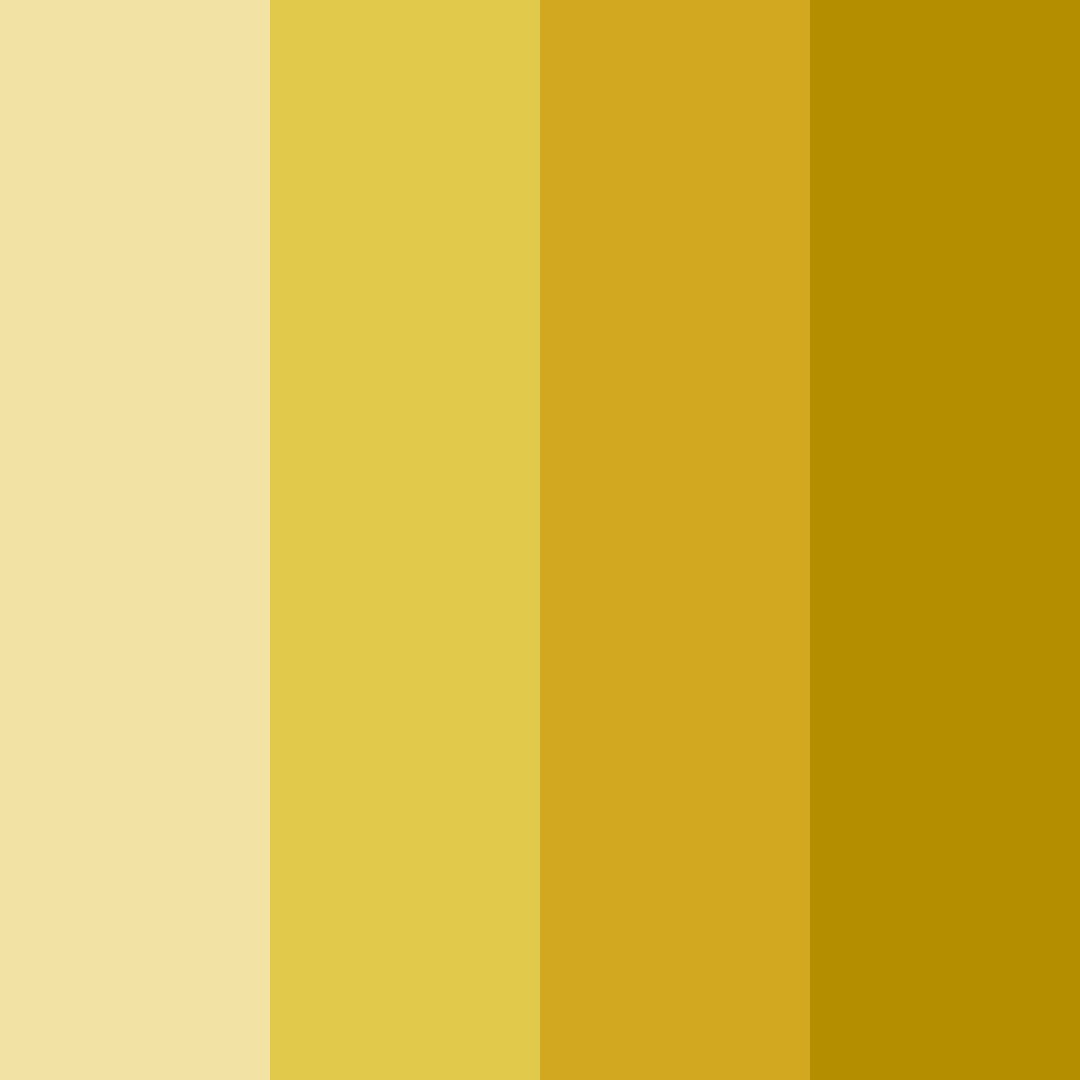 Download citrine serenade color palette PNG image (square)