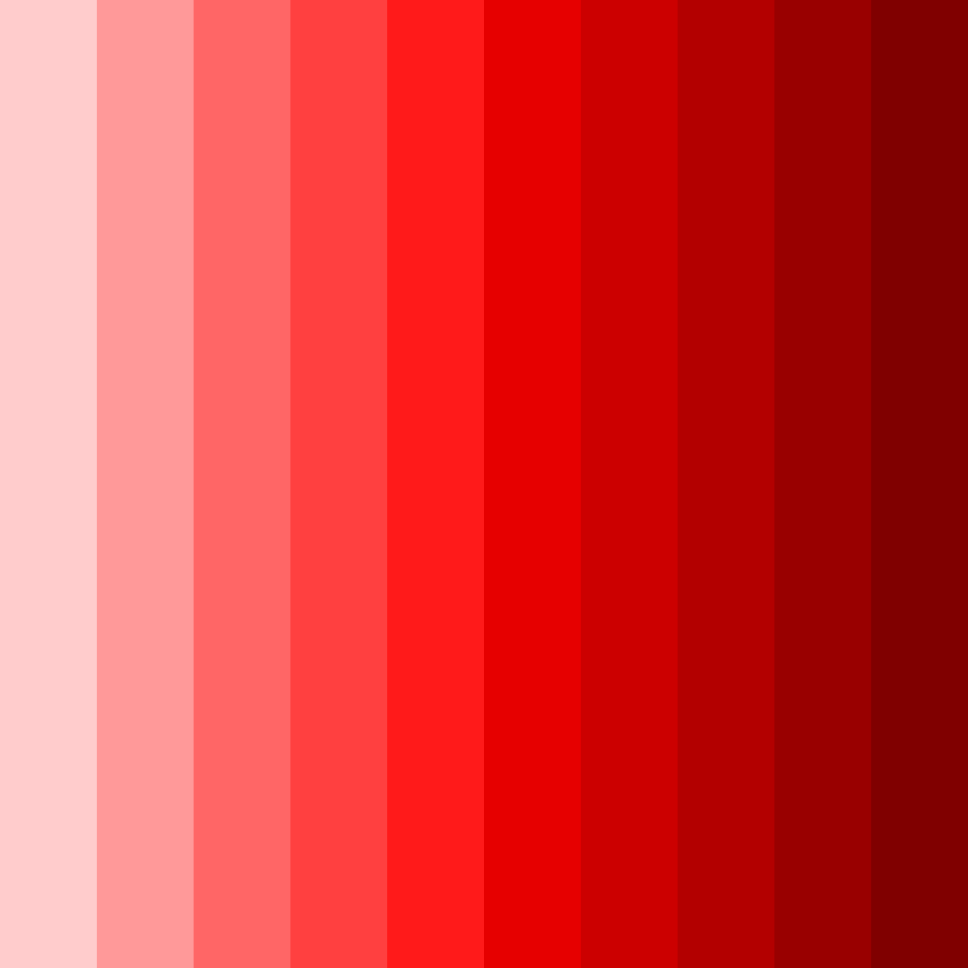 Download soft red color palette PNG image (square)