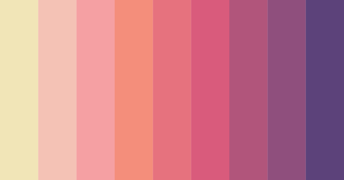 Download pink shades of cats color palette PNG image (landscape)