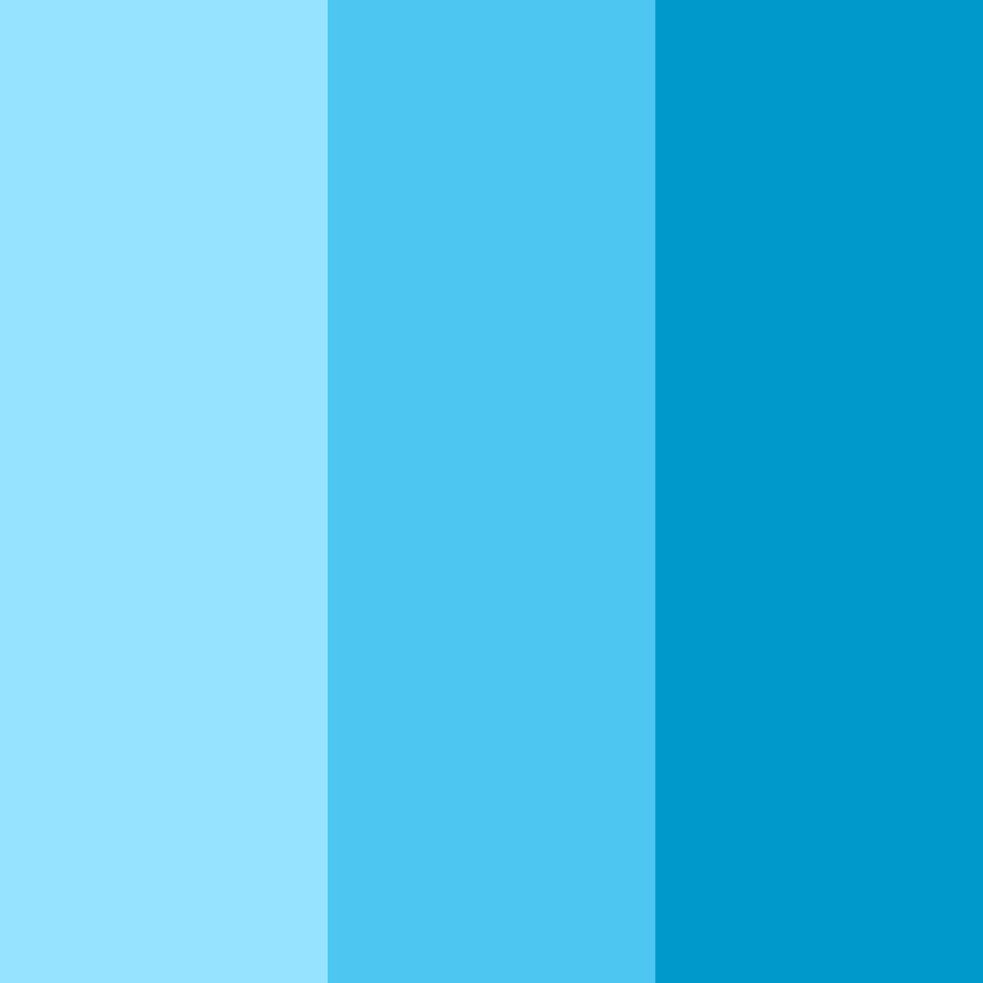 Download aqua serenade color palette PNG image (square)