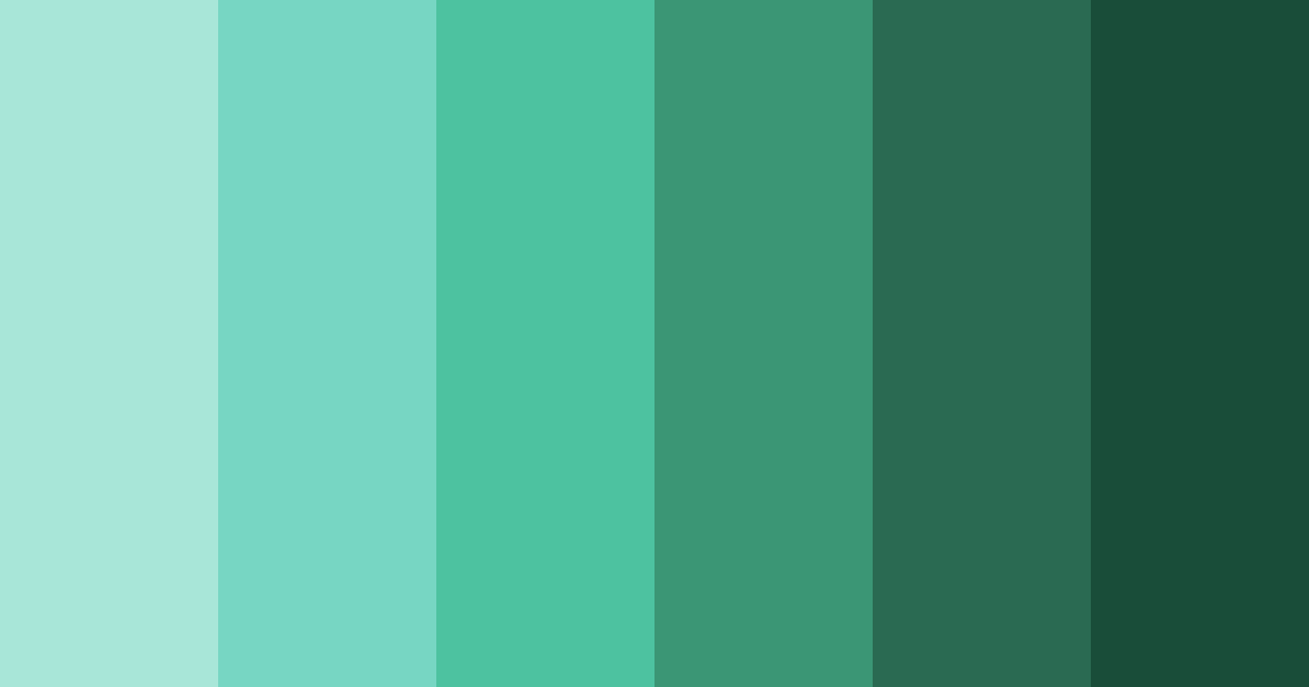 Download emerald whisper color palette PNG image (landscape)