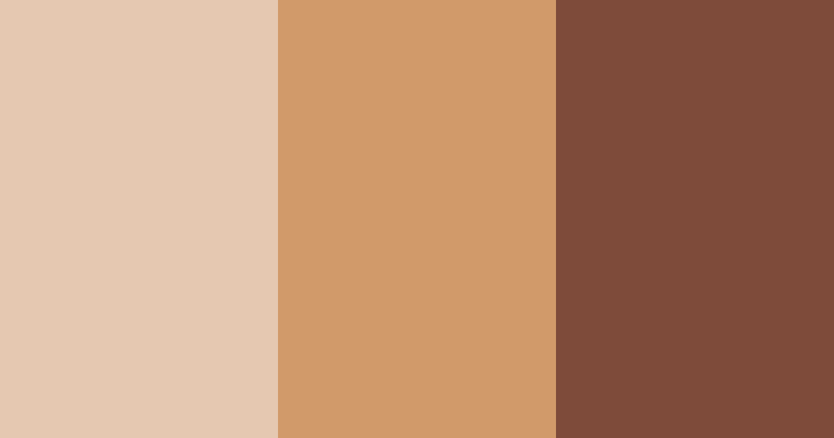 Download autumn earth tones color palette PNG image (landscape)