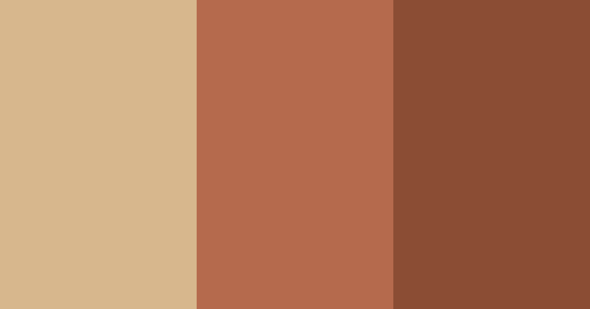 Download rustic brown color palette PNG image (landscape)