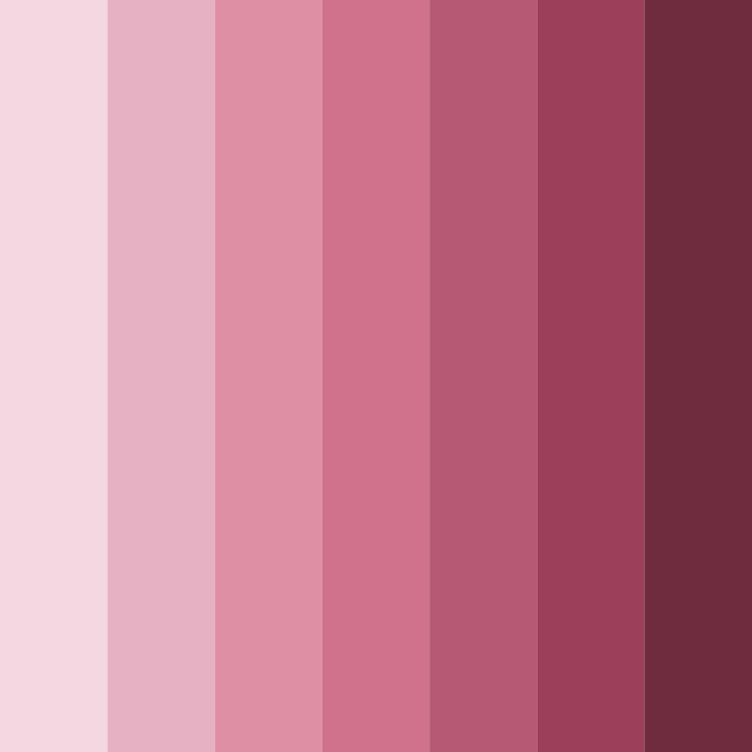 Download faded pink rosewood color palette PNG image (square)