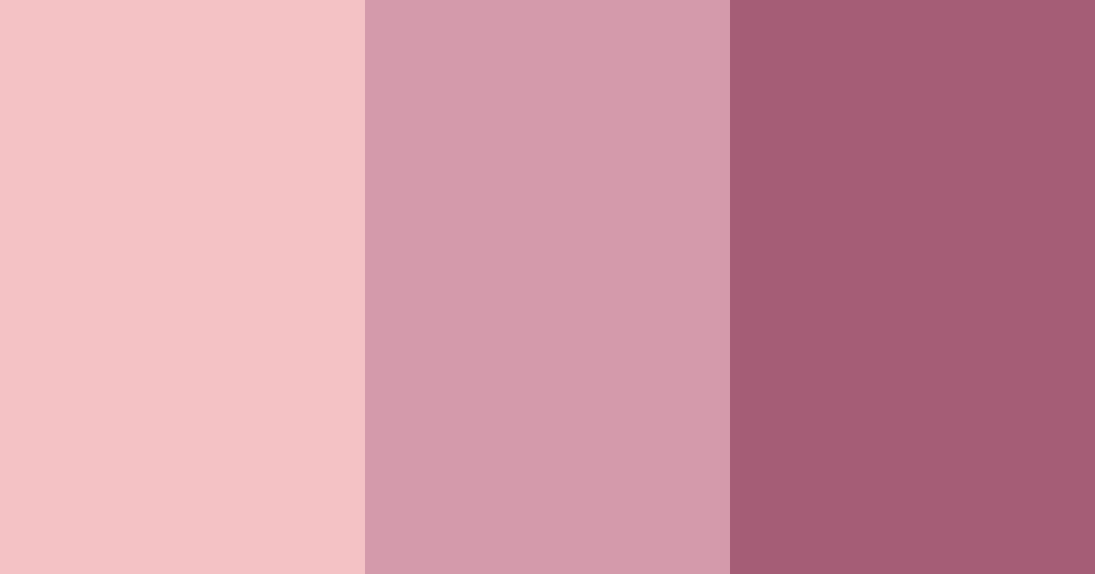 Download warm pink color palette PNG image (landscape)