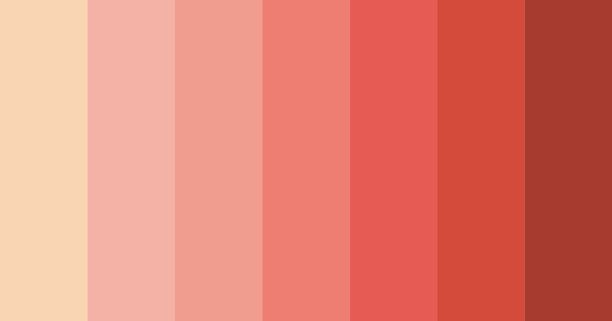 Download rosey gold shades color palette PNG image (landscape)