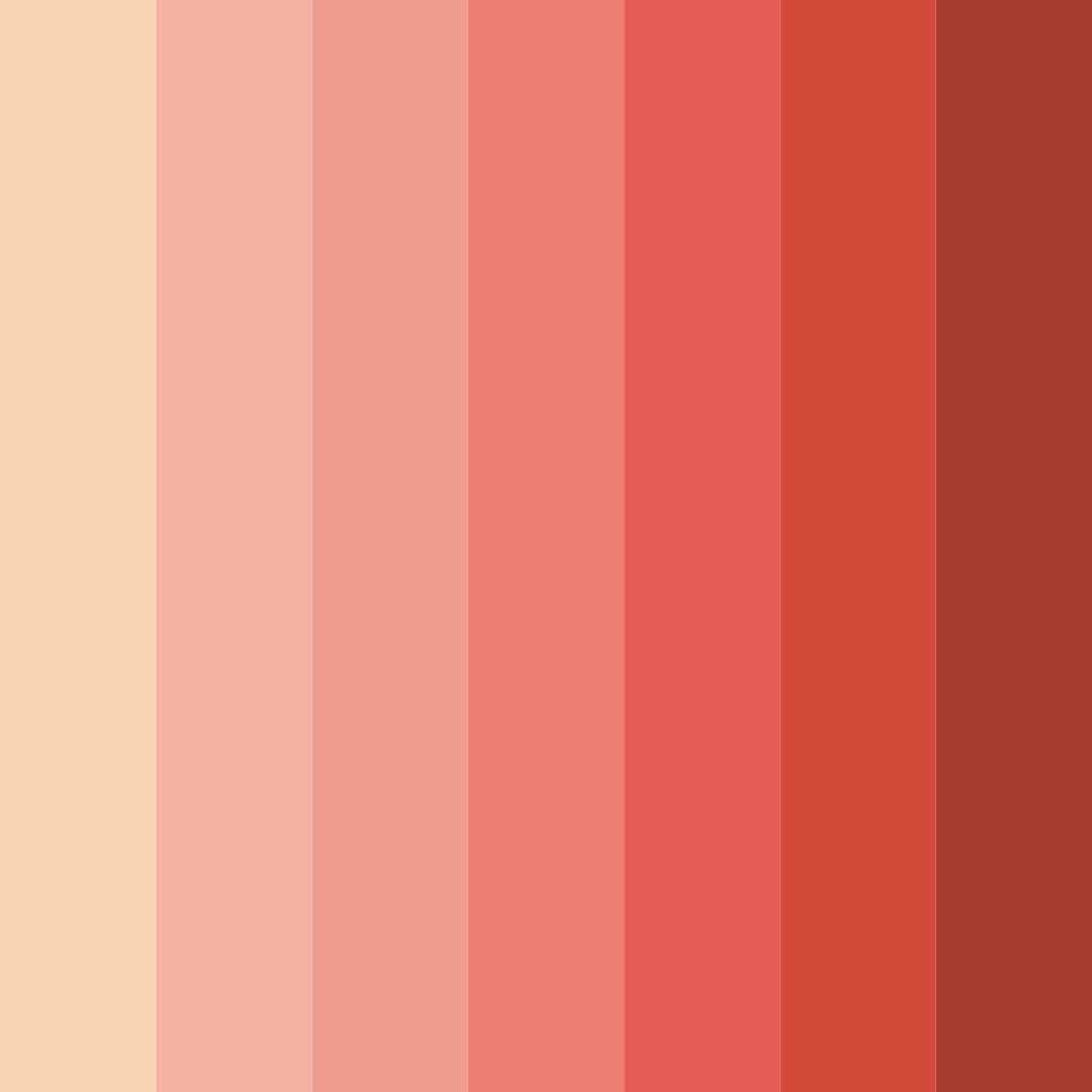 Download rosey gold shades color palette PNG image (square)