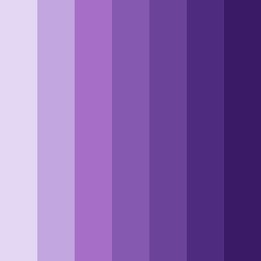 Download royal purple elegance color palette PNG image (square)