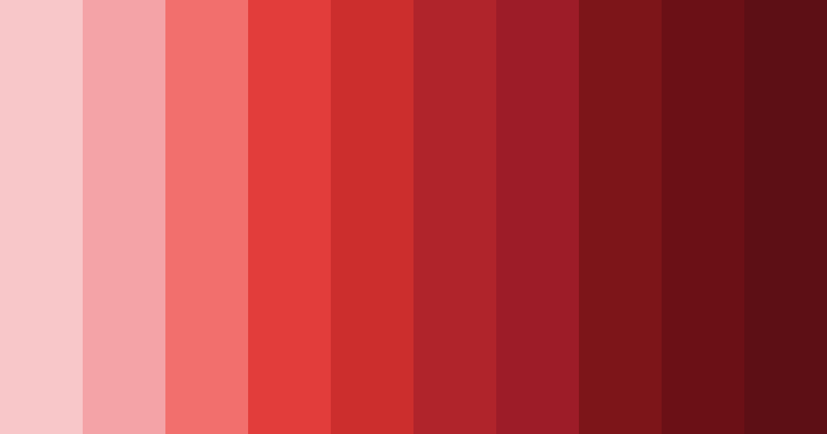 Download showstopper red color palette PNG image (landscape)