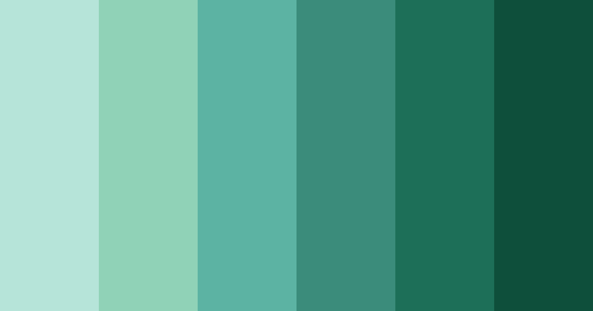 Download emerald whisper color palette PNG image (landscape)