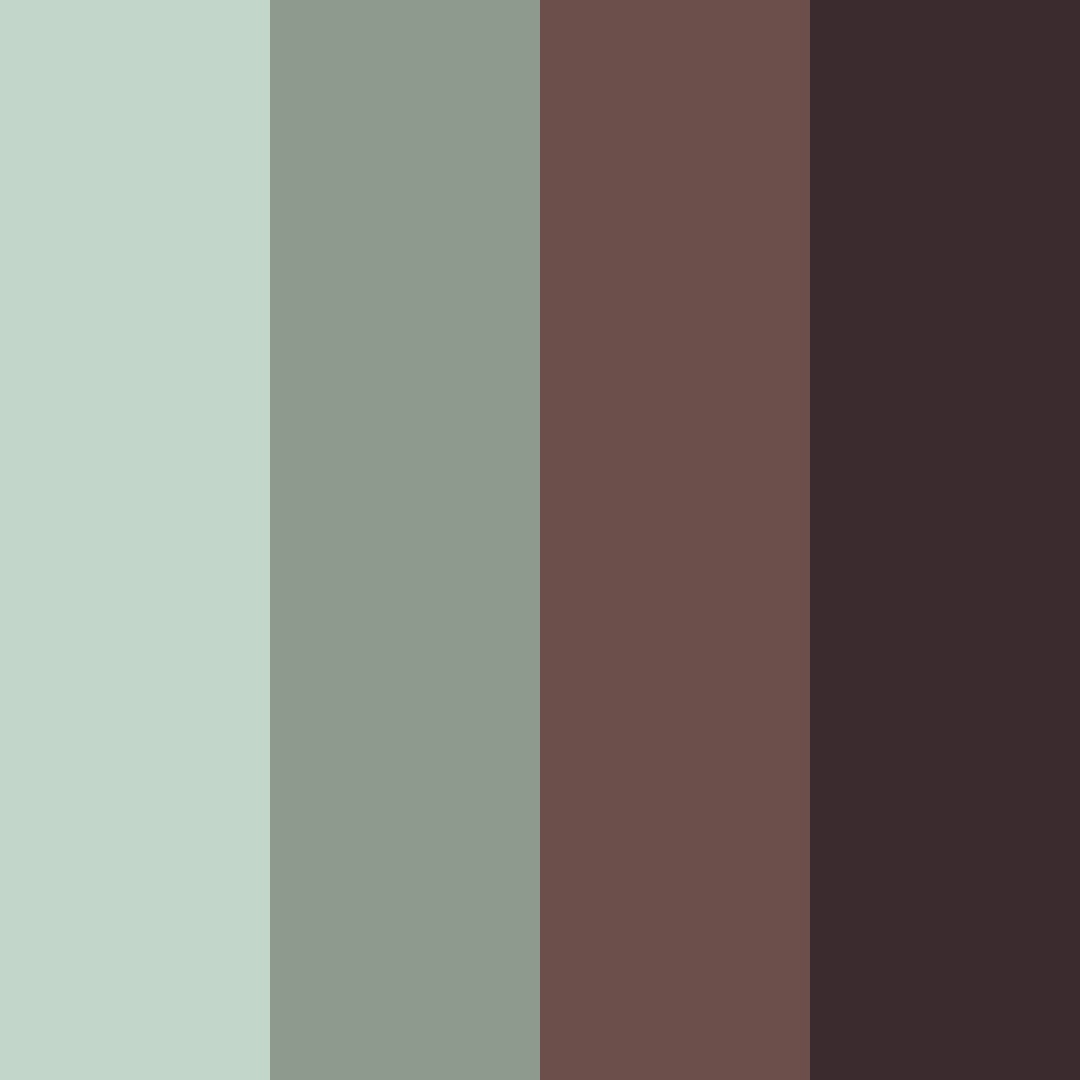 Download earthy burgundy color palette PNG image (square)