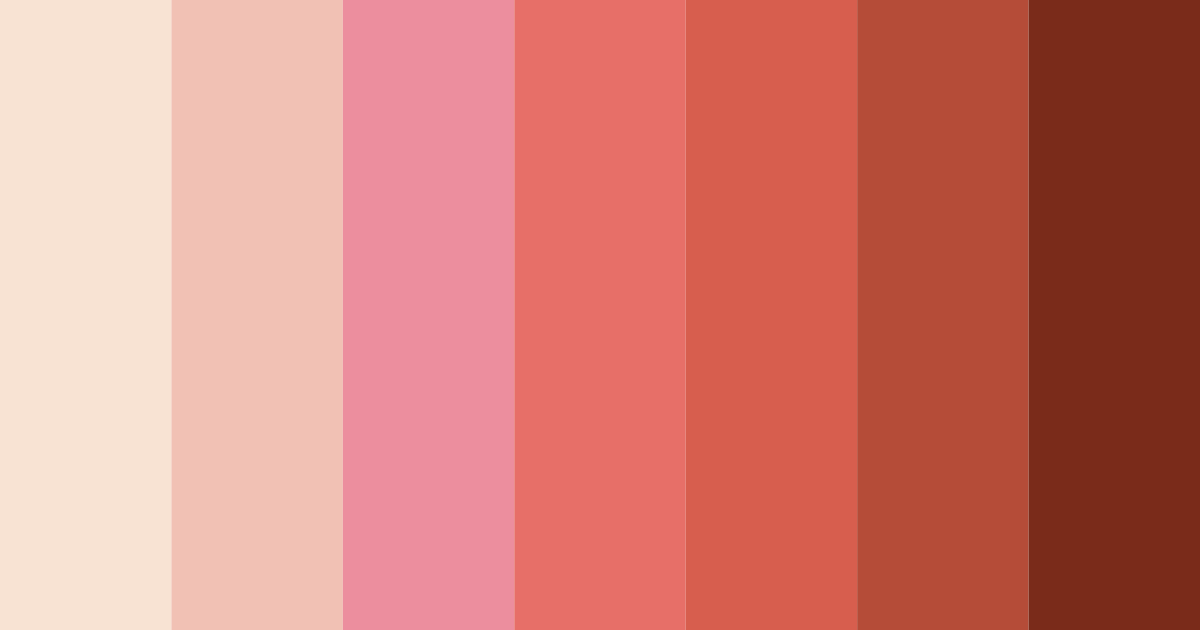 Download pink ice cream color palette PNG image (landscape)