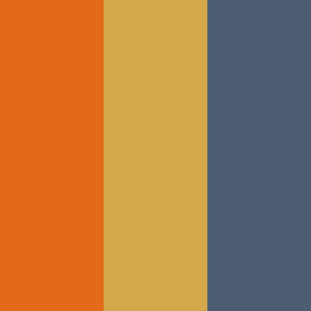 Download rusty evening color palette PNG image (square)