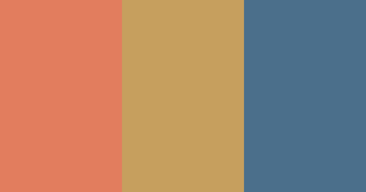 Download rusty evening color palette PNG image (landscape)