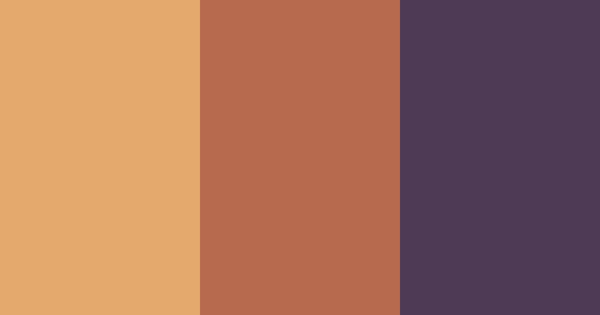 Download rusty evening color palette PNG image (landscape)