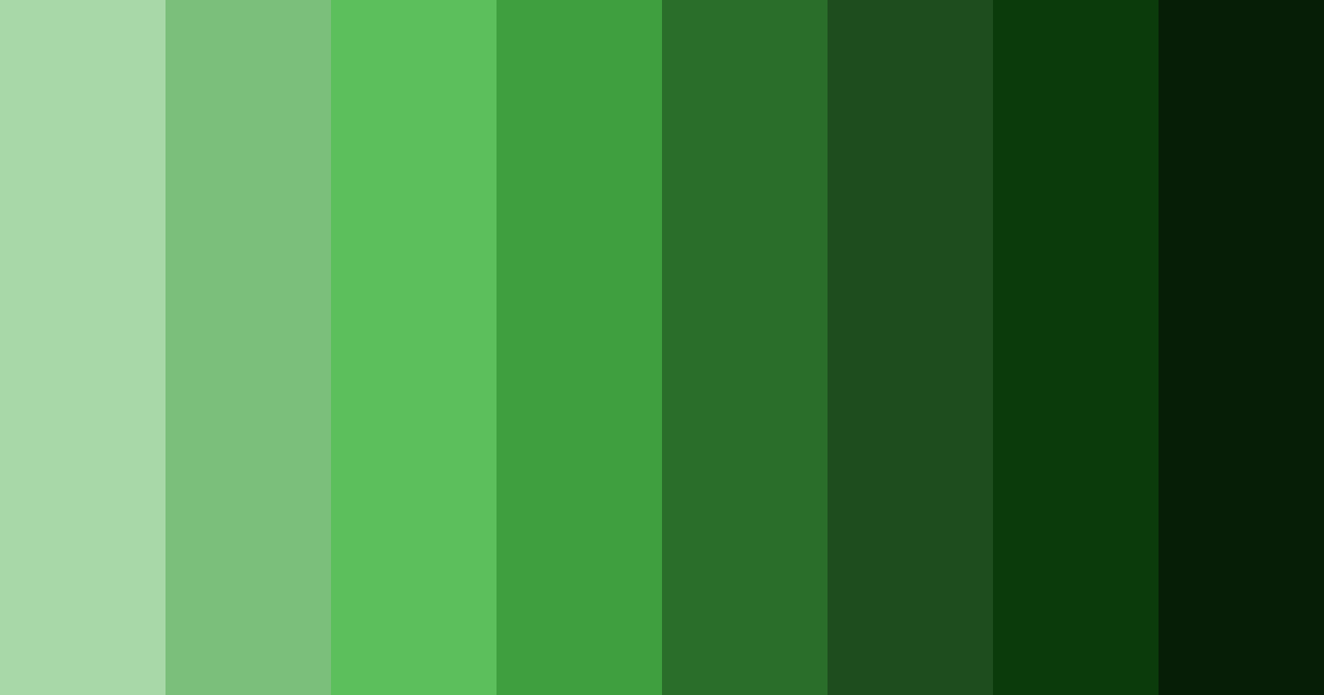 Download emerald forest whisper color palette PNG image (landscape)