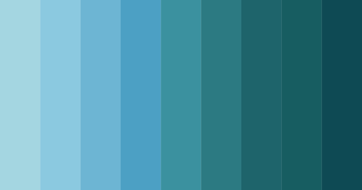 Download aqua whisper color palette PNG image (landscape)