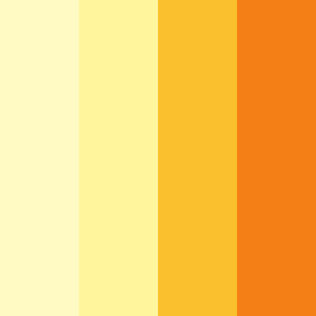 Download sunrise serenade color palette PNG image (square)