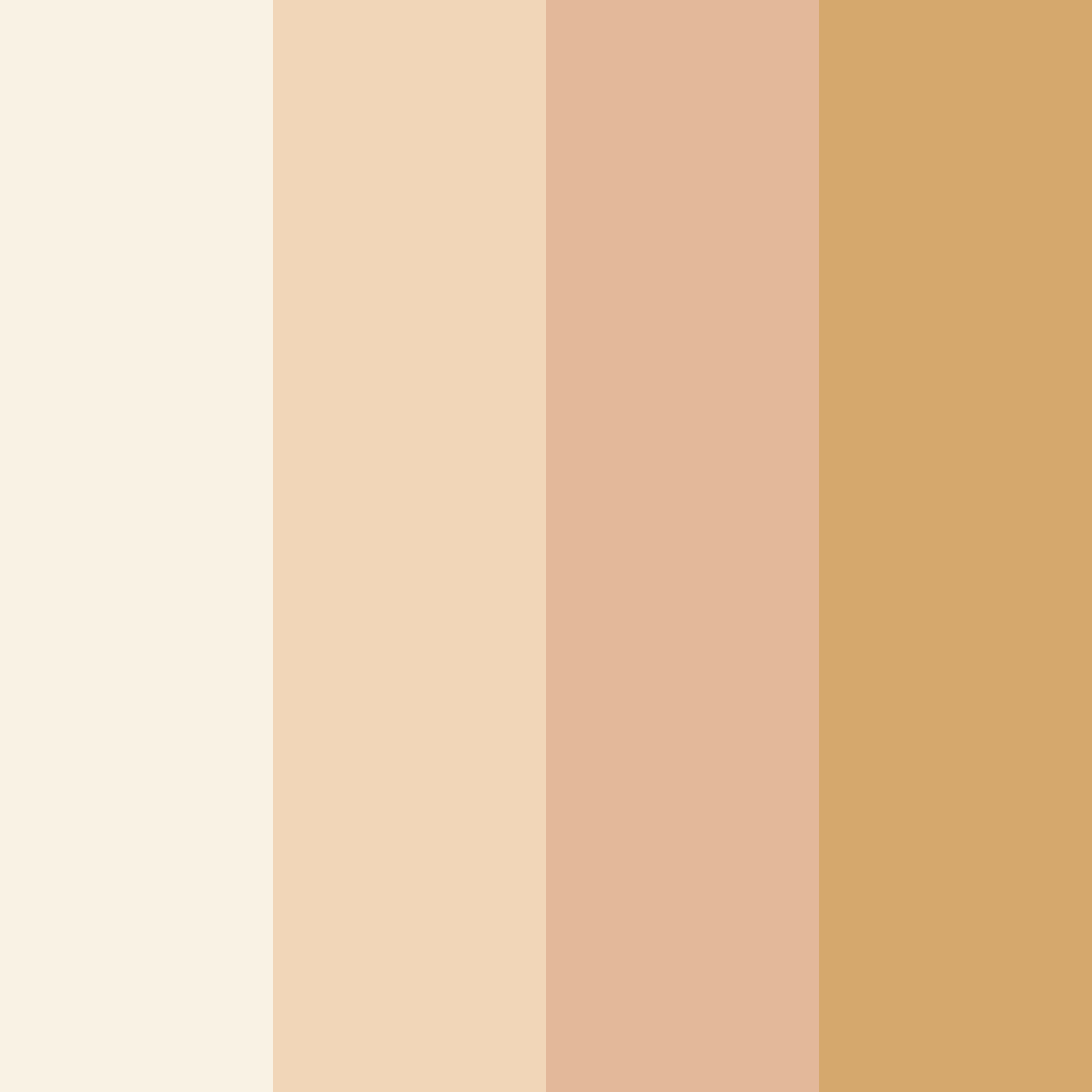 Download light peach color palette PNG image (square)