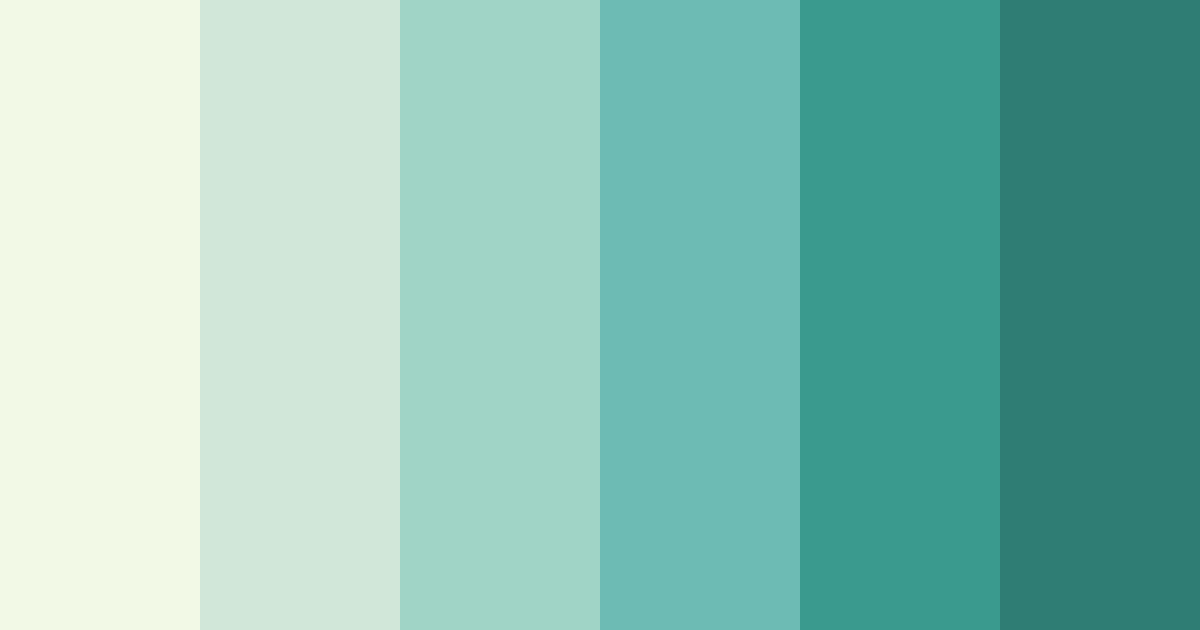 Download emerald oasis color palette PNG image (landscape)