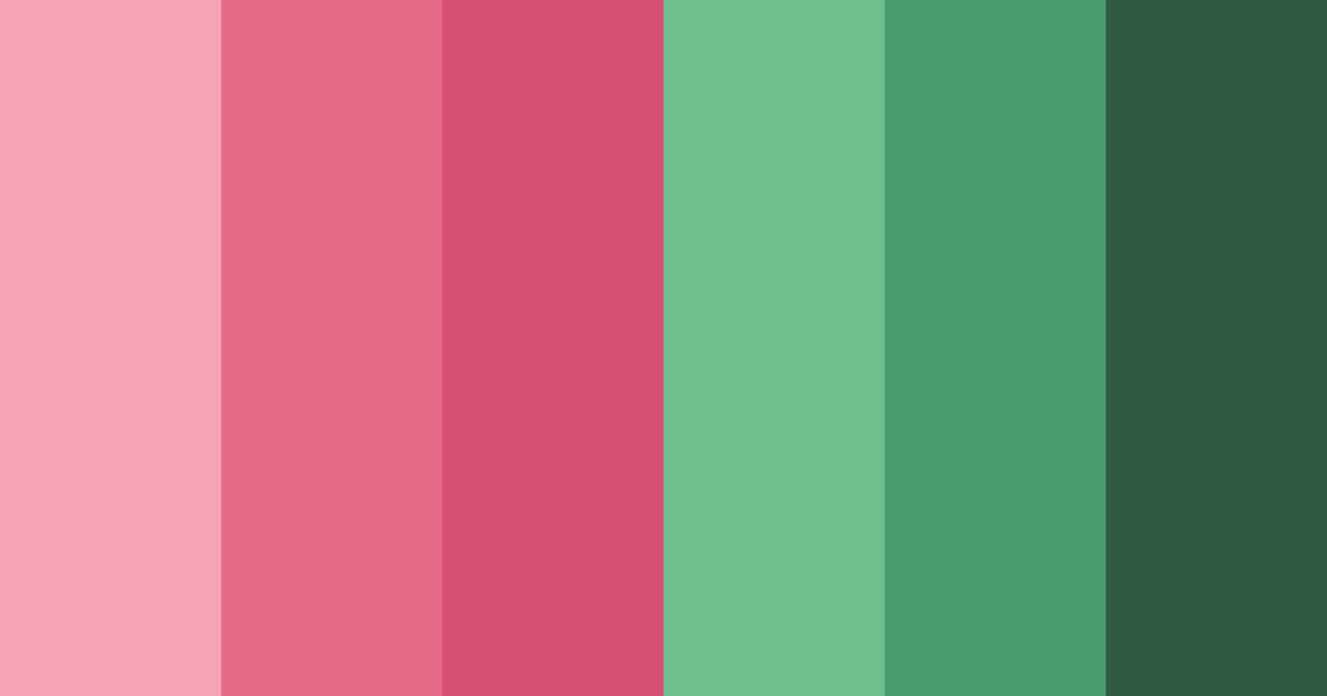 Download rosewood forest color palette PNG image (landscape)