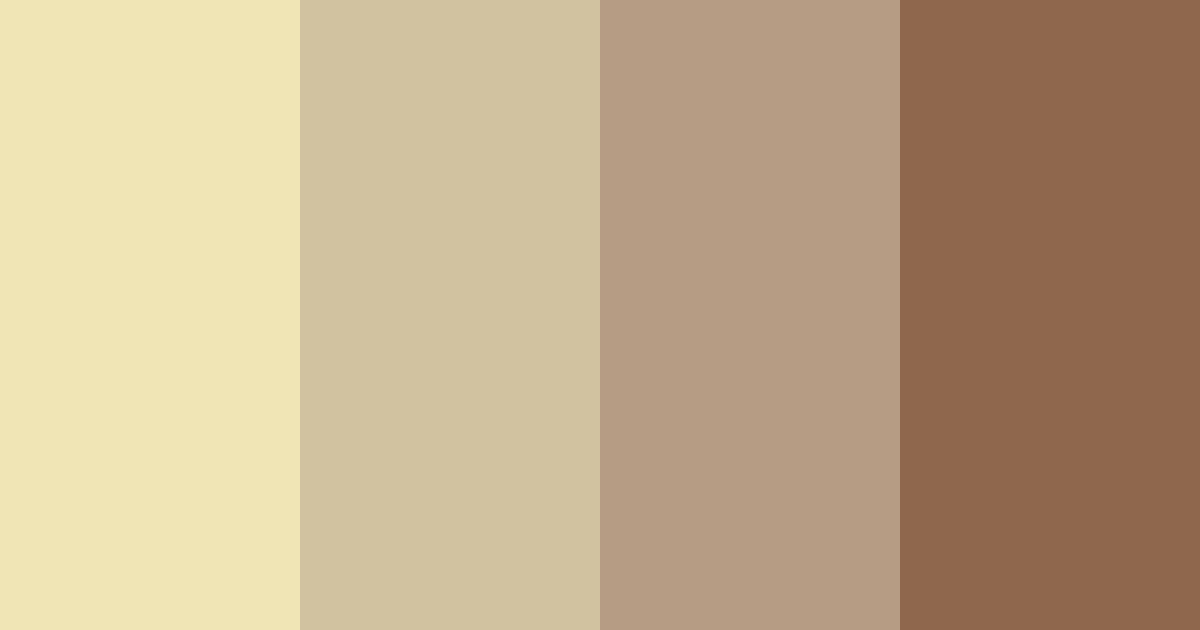 Download golden harvest hues color palette PNG image (landscape)