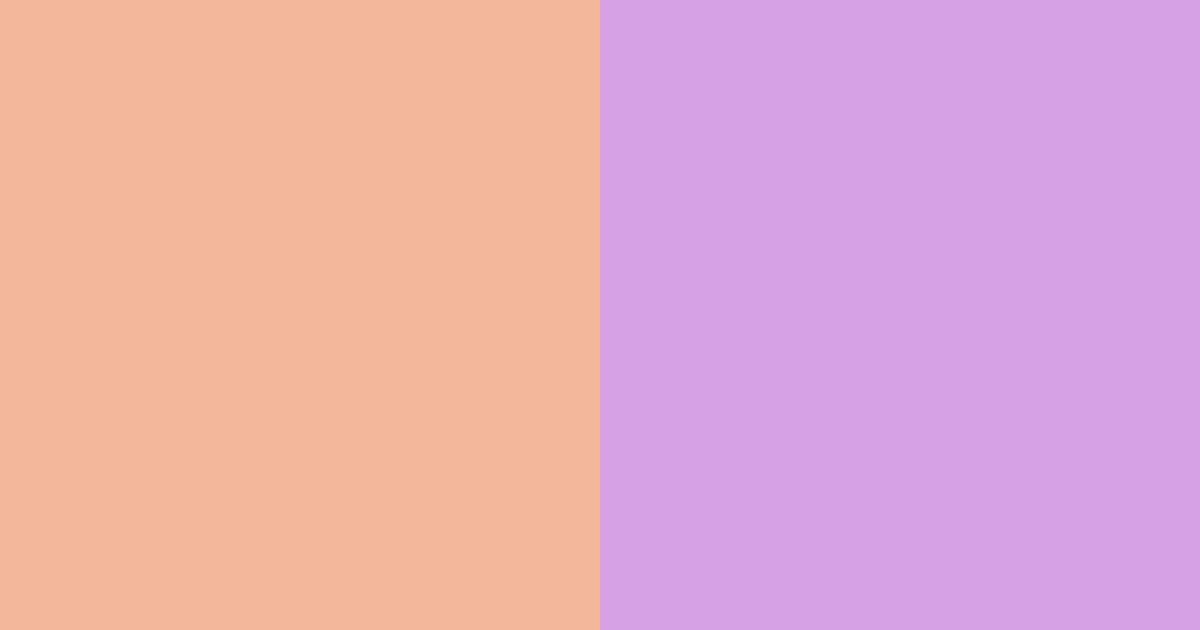 Download pastel orange soft lilac color palette PNG image (landscape)