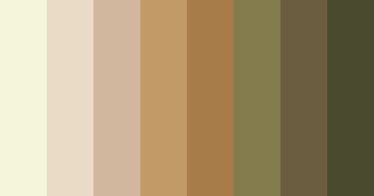 Download desert dunes color palette PNG image (landscape)