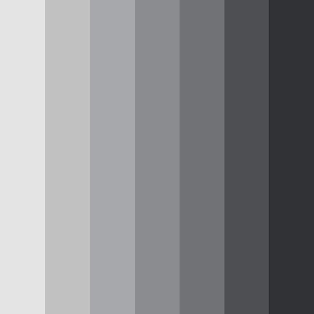 Download gray metal color palette PNG image (square)