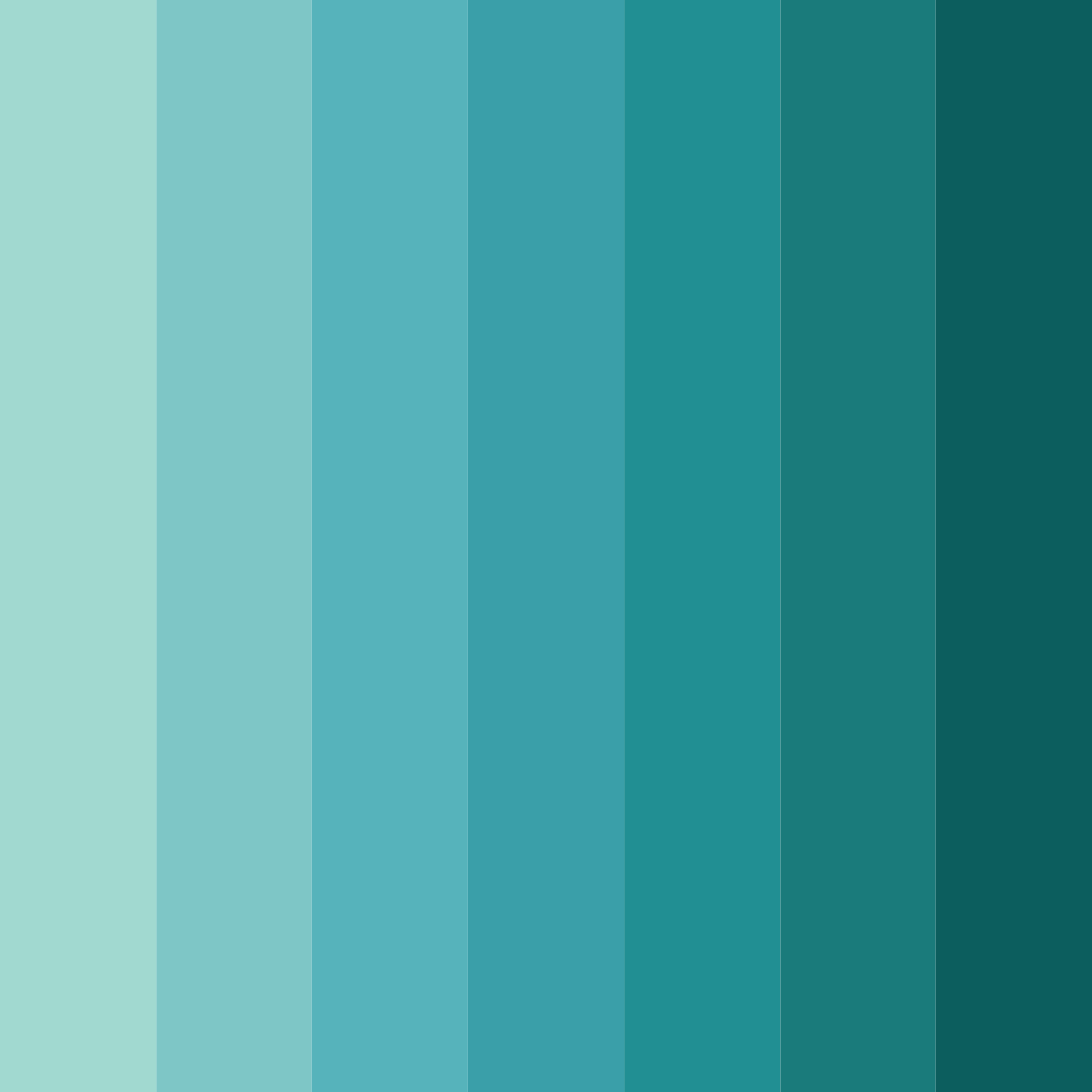 Download light teal blue color palette PNG image (square)