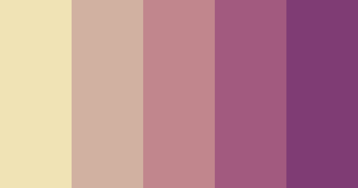 Download sunset rosewood color palette PNG image (landscape)