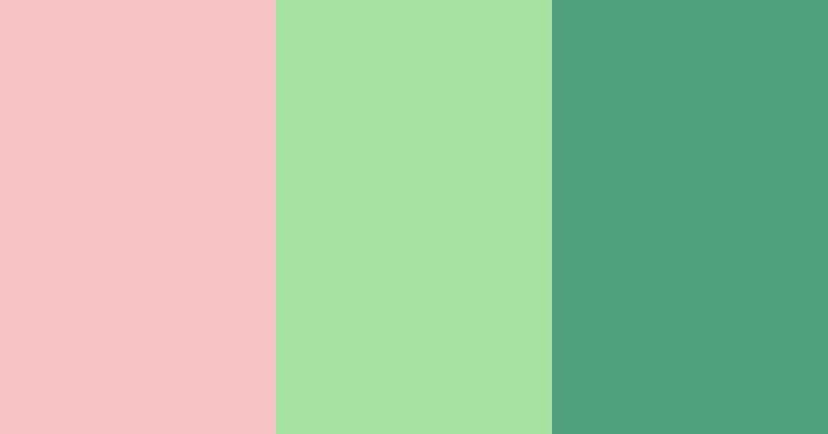 Download red green harmony color palette PNG image (landscape)