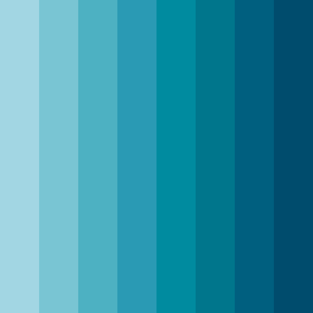 Download aqua kawaii dream color palette PNG image (square)