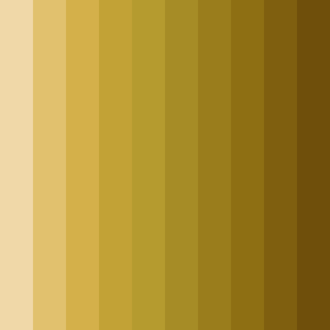 Download antique gold shades color palette PNG image (square)