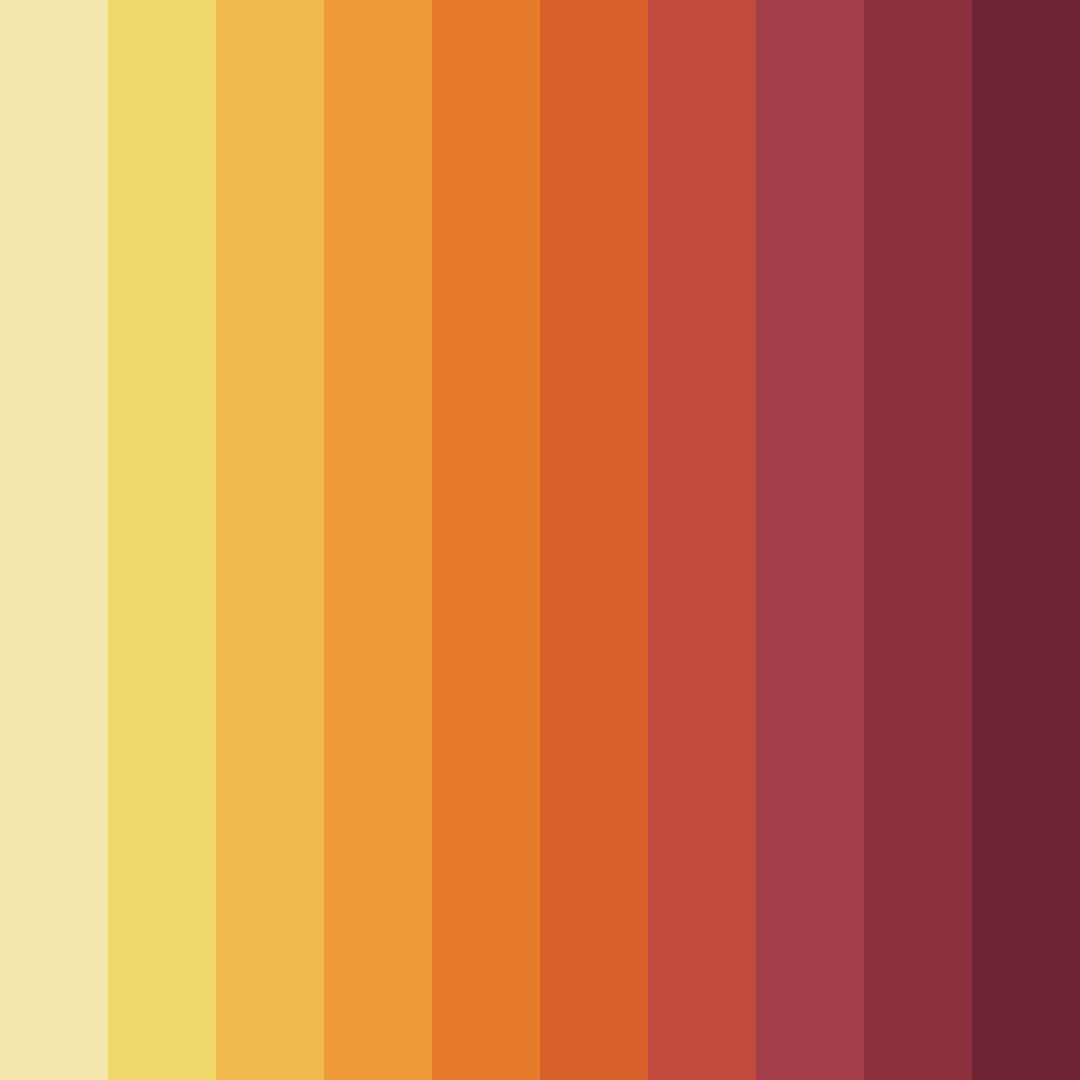 Download celestial ember color palette PNG image (square)