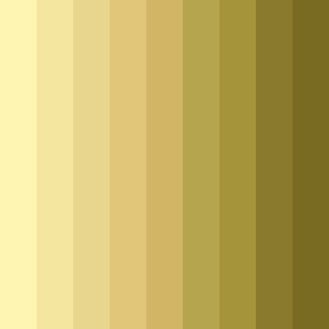 Download muted yellow color palette PNG image (square)