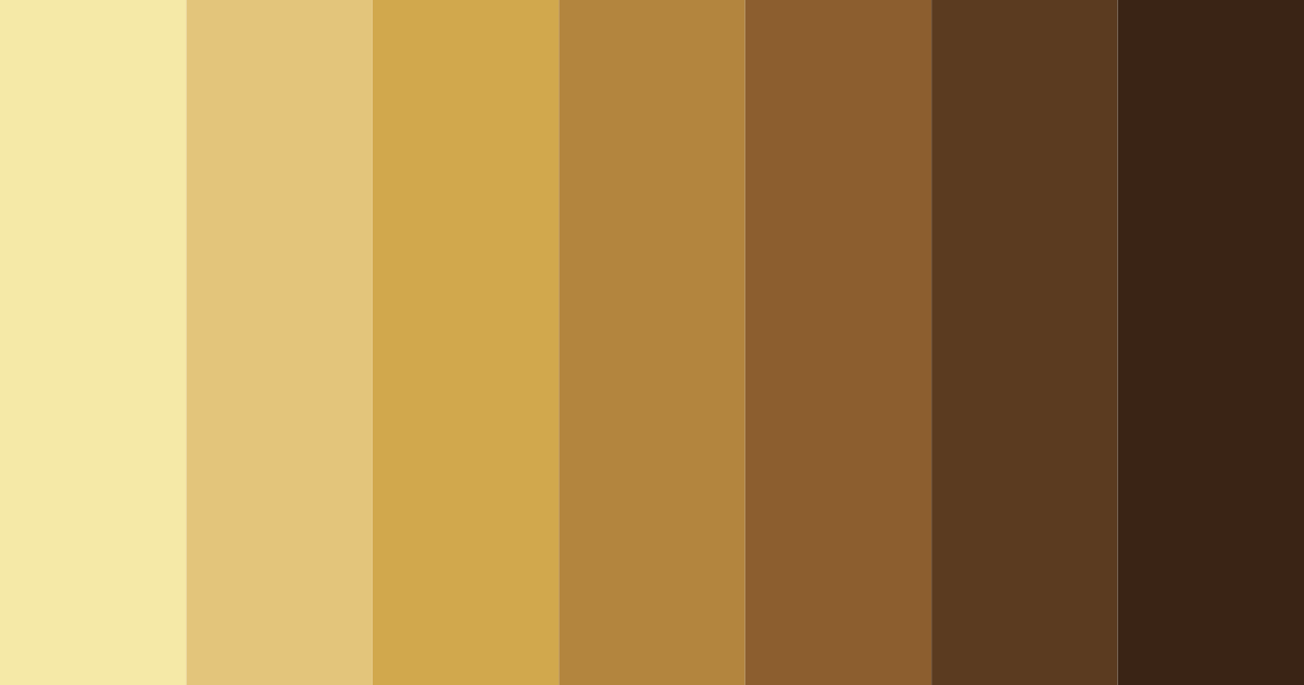 Download golden harvest color palette PNG image (landscape)