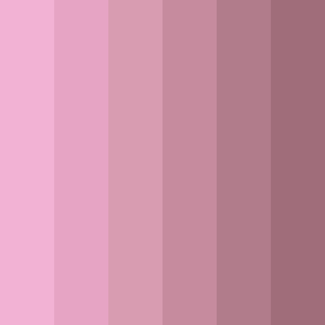 Download whimsical blossoms color palette PNG image (square)