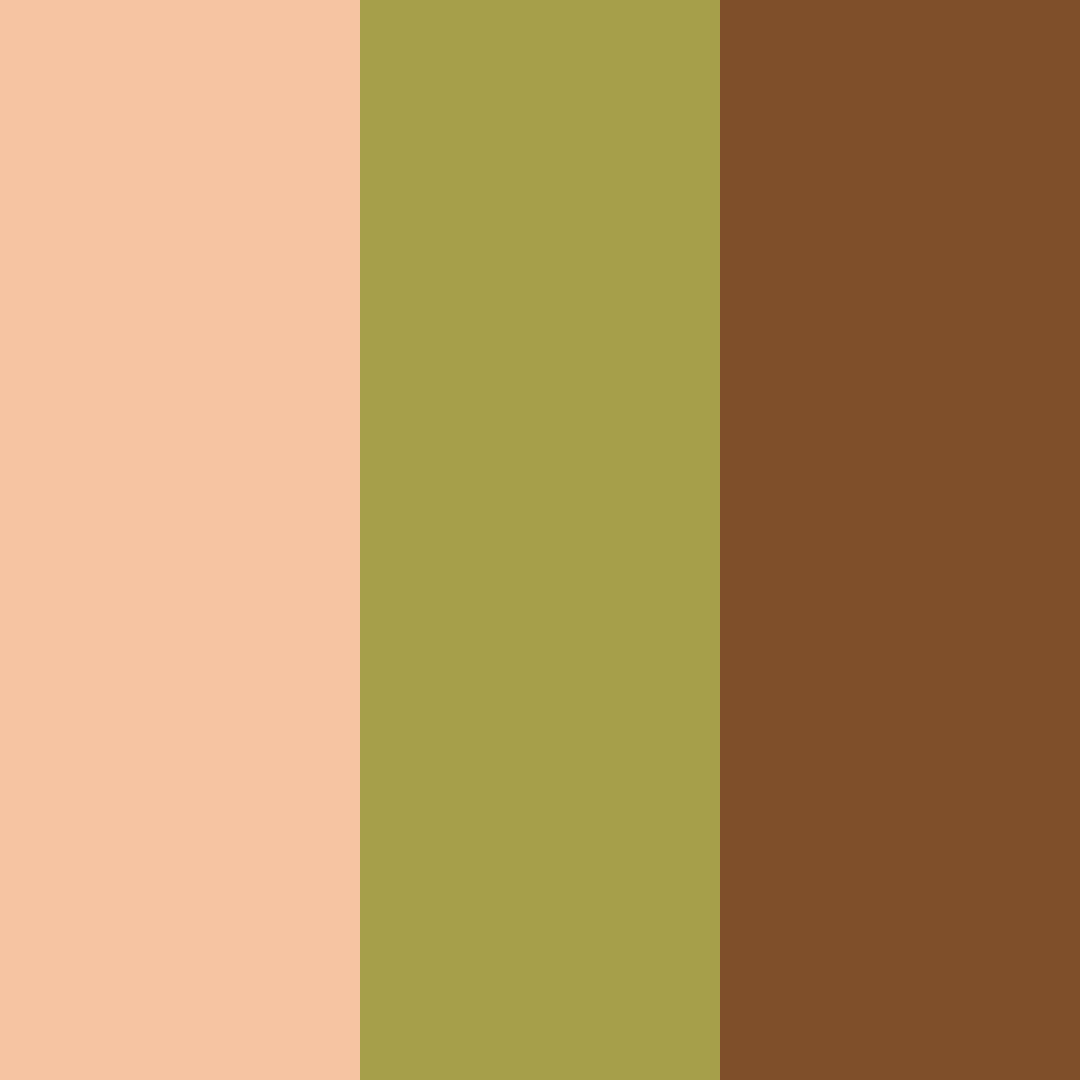 Download autumn embrace color palette PNG image (square)