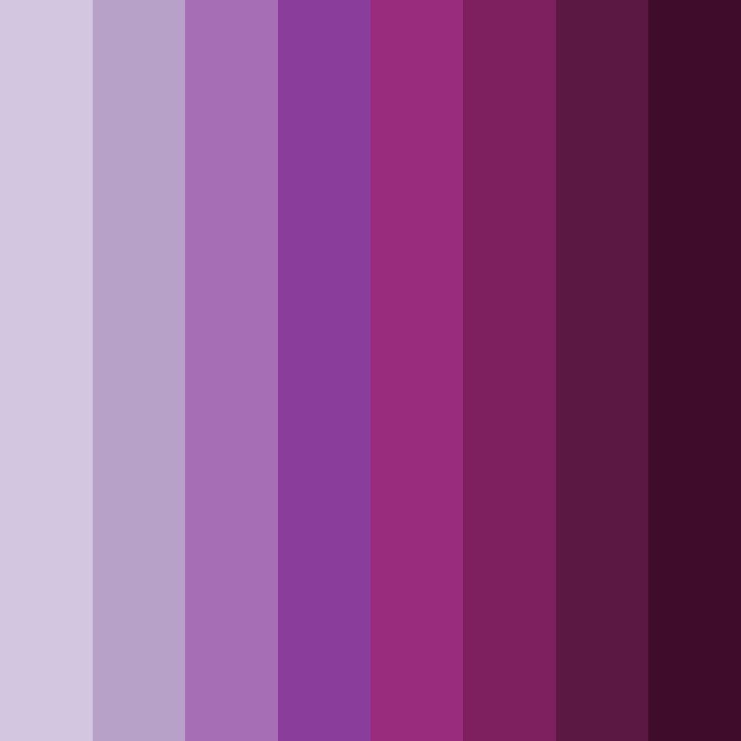 Download fractured realities color palette PNG image (square)