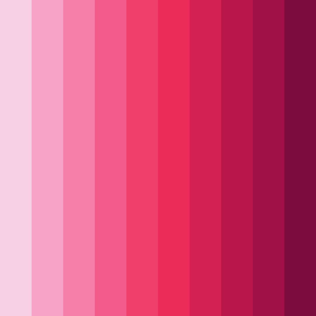 Download pink cozy color palette PNG image (square)