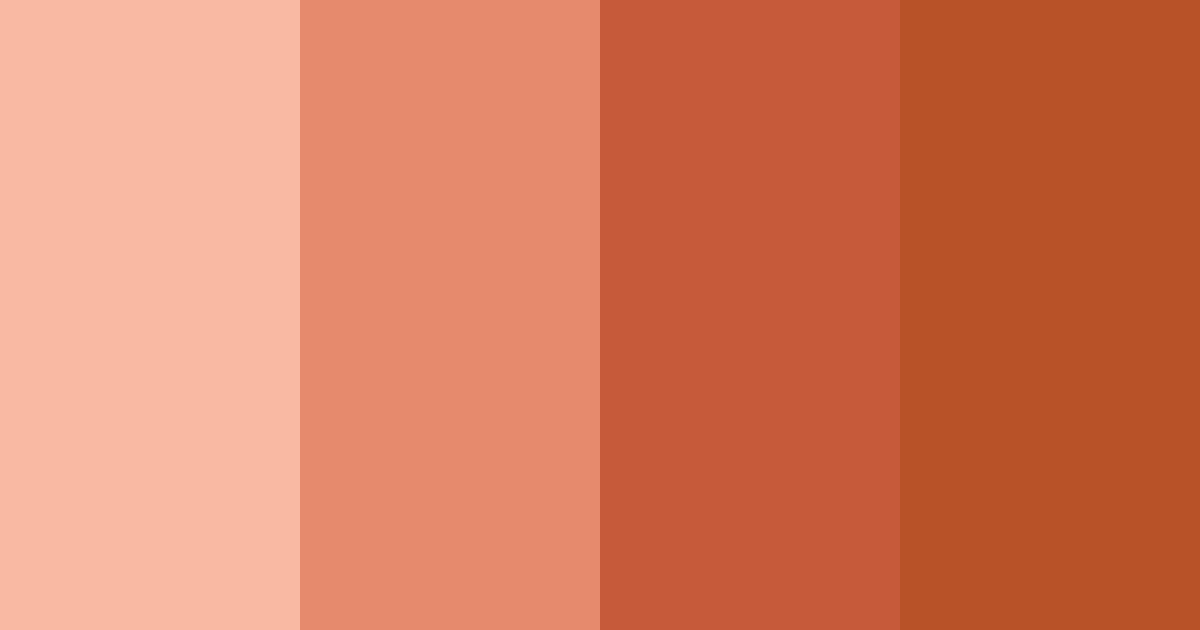 Download warm red color palette PNG image (landscape)