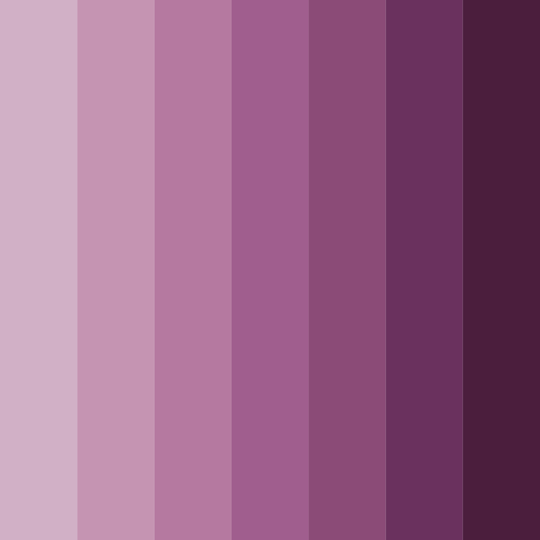 Download mystic plum dreams color palette PNG image (square)