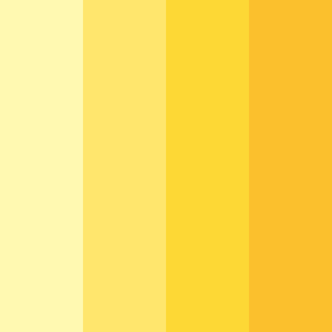Download sunshine serenity color palette PNG image (square)
