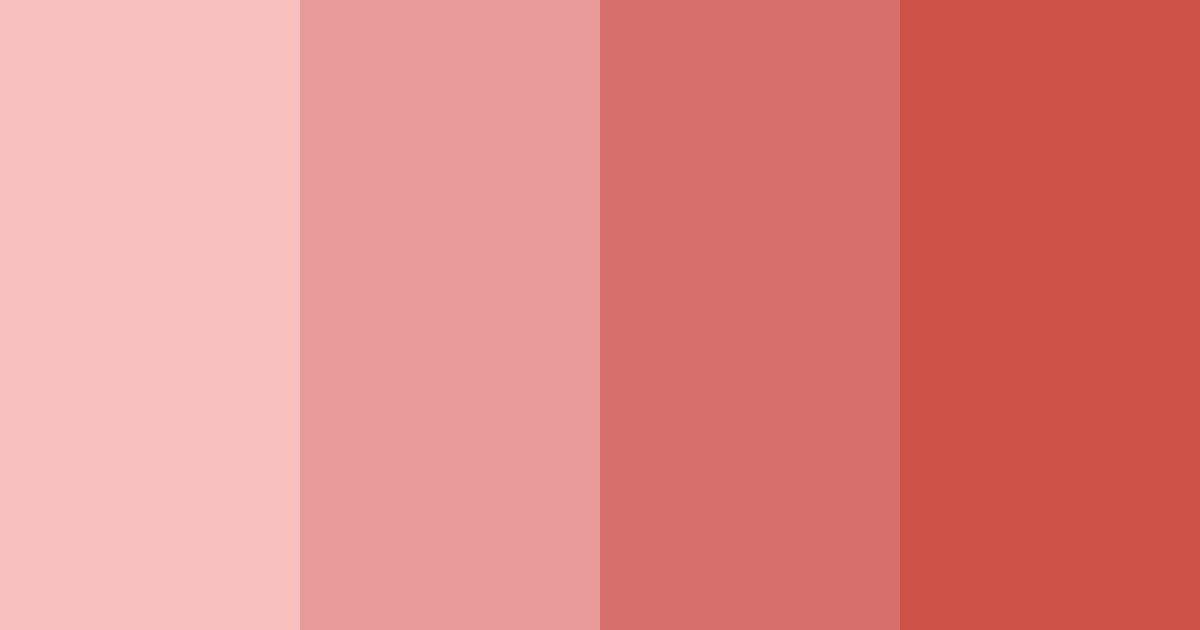 Download warm red color palette PNG image (landscape)